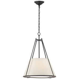 Visual Comfort Signature - S 5033BR-L - One Light Hanging Lantern - Aspen - Blackened Rust