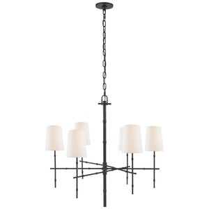 Visual Comfort Signature - S 5161BZ-L - Six Light Chandelier - Grenol - Bronze