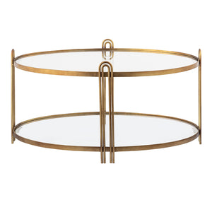 ELK Home - H0895-10846 - Coffee Table - Arch - Aged Brass