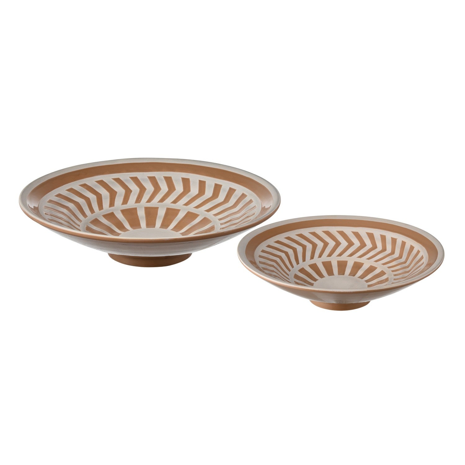 ELK Home - S0017-11254/S2 - Bowl - Set of 2 - Aidy - Glazed Terracotta