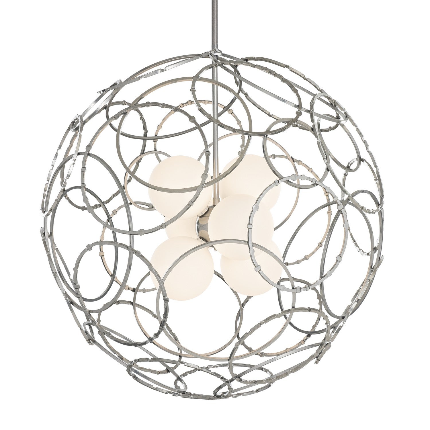 Hubbardton Forge - 131602-SKT-MULT-85-GG0677 - Olympus Orb Pendant - Olympus - Sterling
