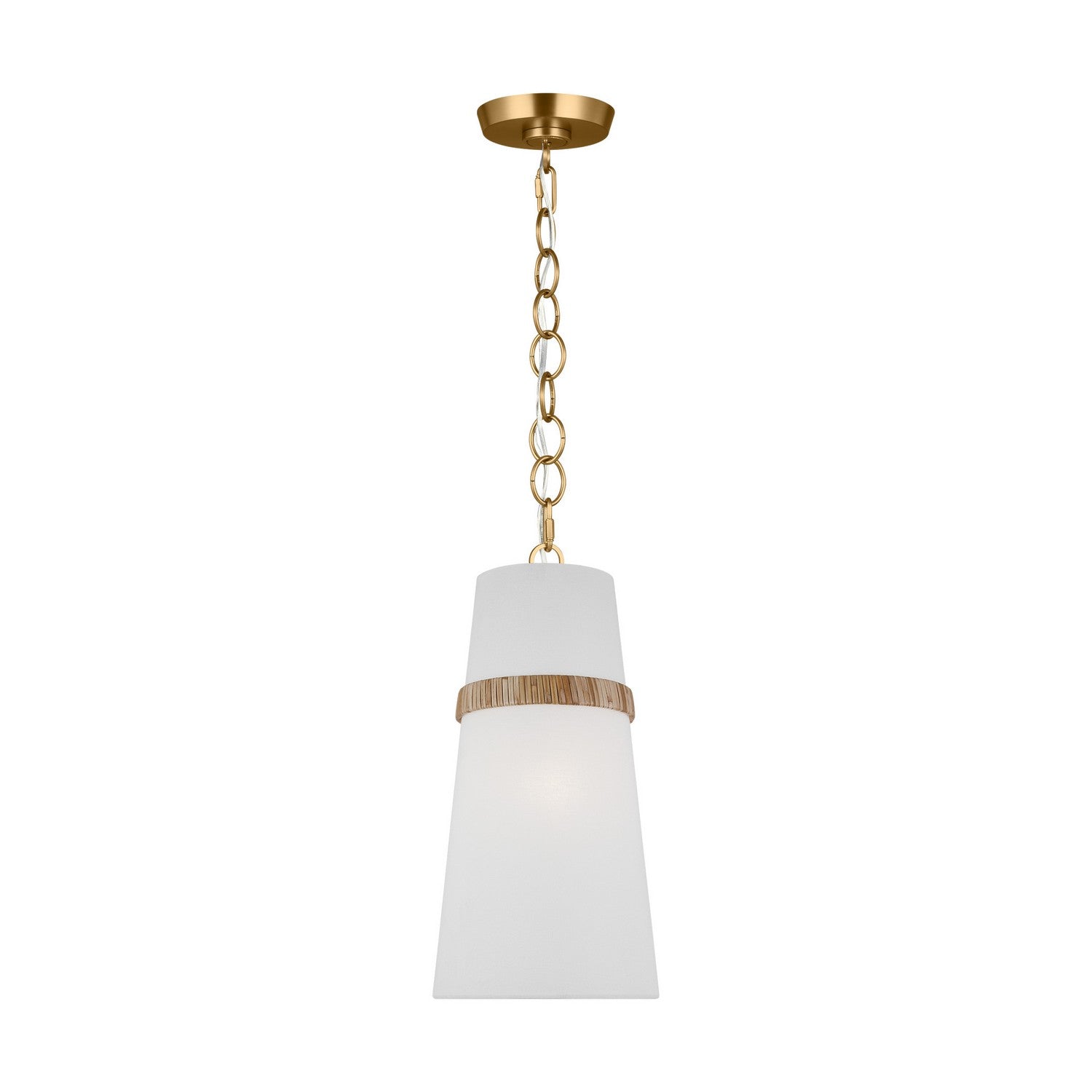 Visual Comfort Studio - AP1161RTN - One Light Pendant - Cordtlandt - Rattan