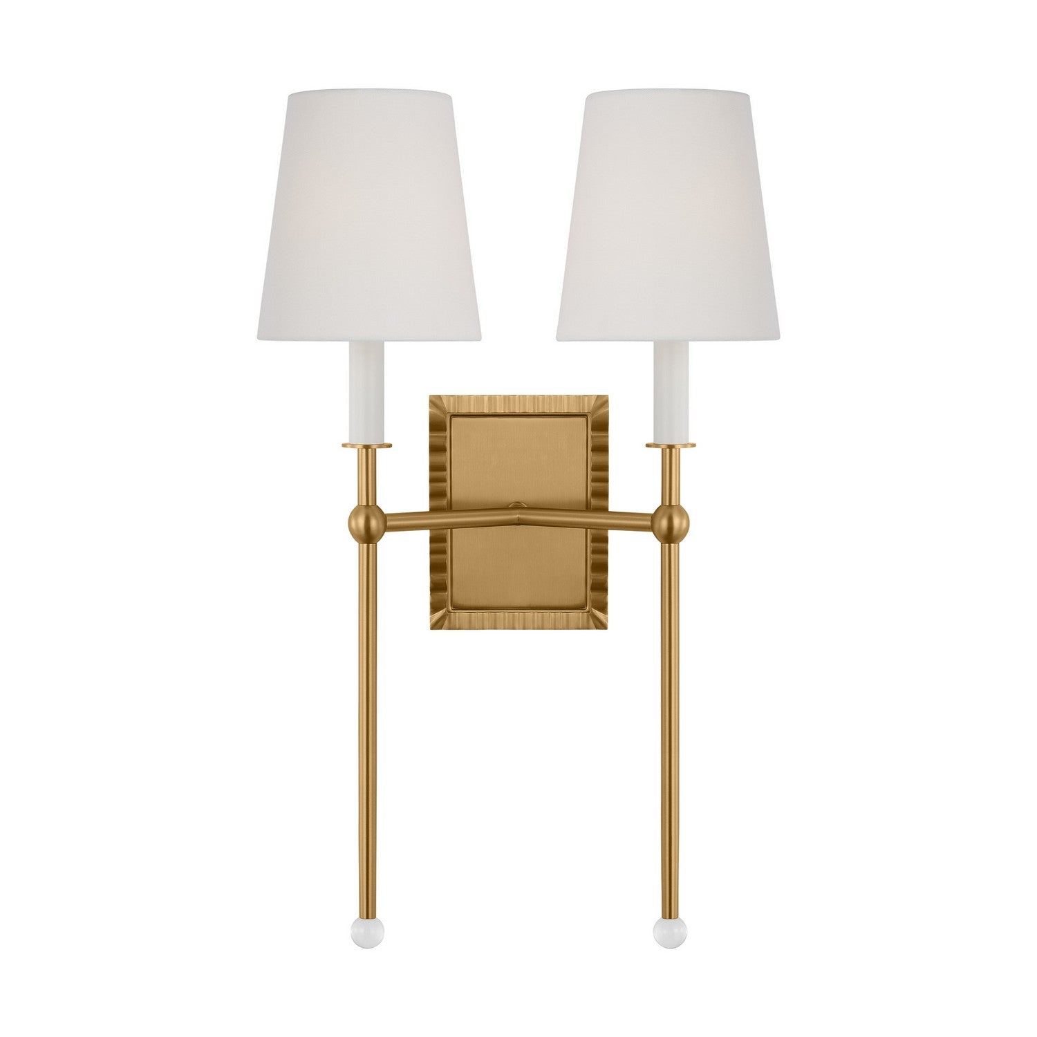 Visual Comfort Studio - AW1202BBS - Two Light Wall Sconce - Baxley - Burnished Brass