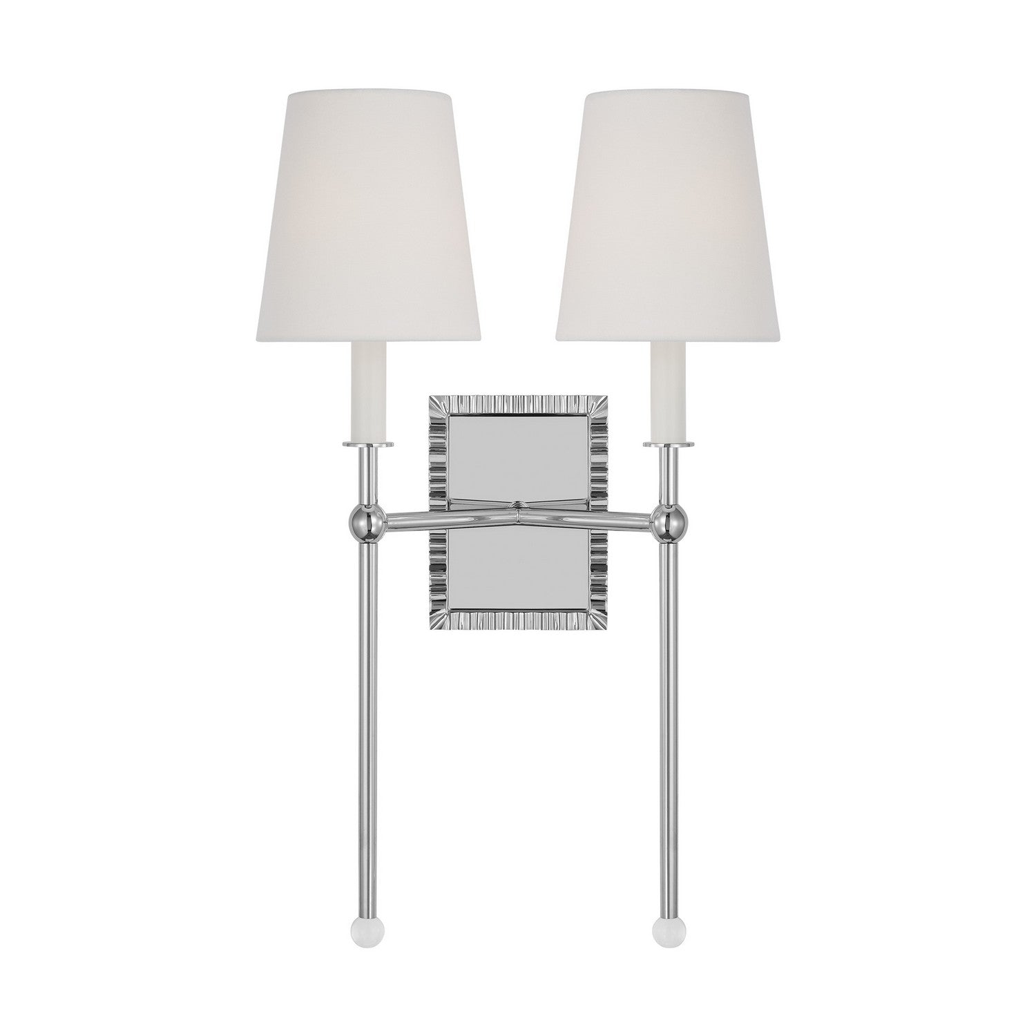 Visual Comfort Studio - AW1202PN - Two Light Wall Sconce - Baxley - Polished Nickel