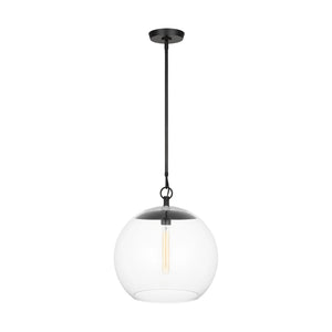 Visual Comfort Studio - CP1041AI - One Light Pendant - Atlantic - Aged Iron