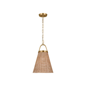 Visual Comfort Studio - CP1421BBS - One Light Pendant - Whitby - Burnished Brass