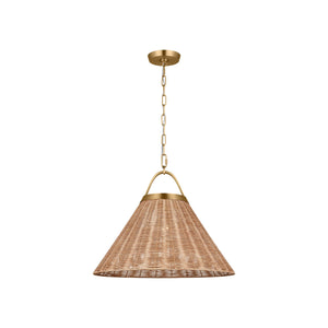 Visual Comfort Studio - CP1431BBS - One Light Pendant - Whitby - Burnished Brass