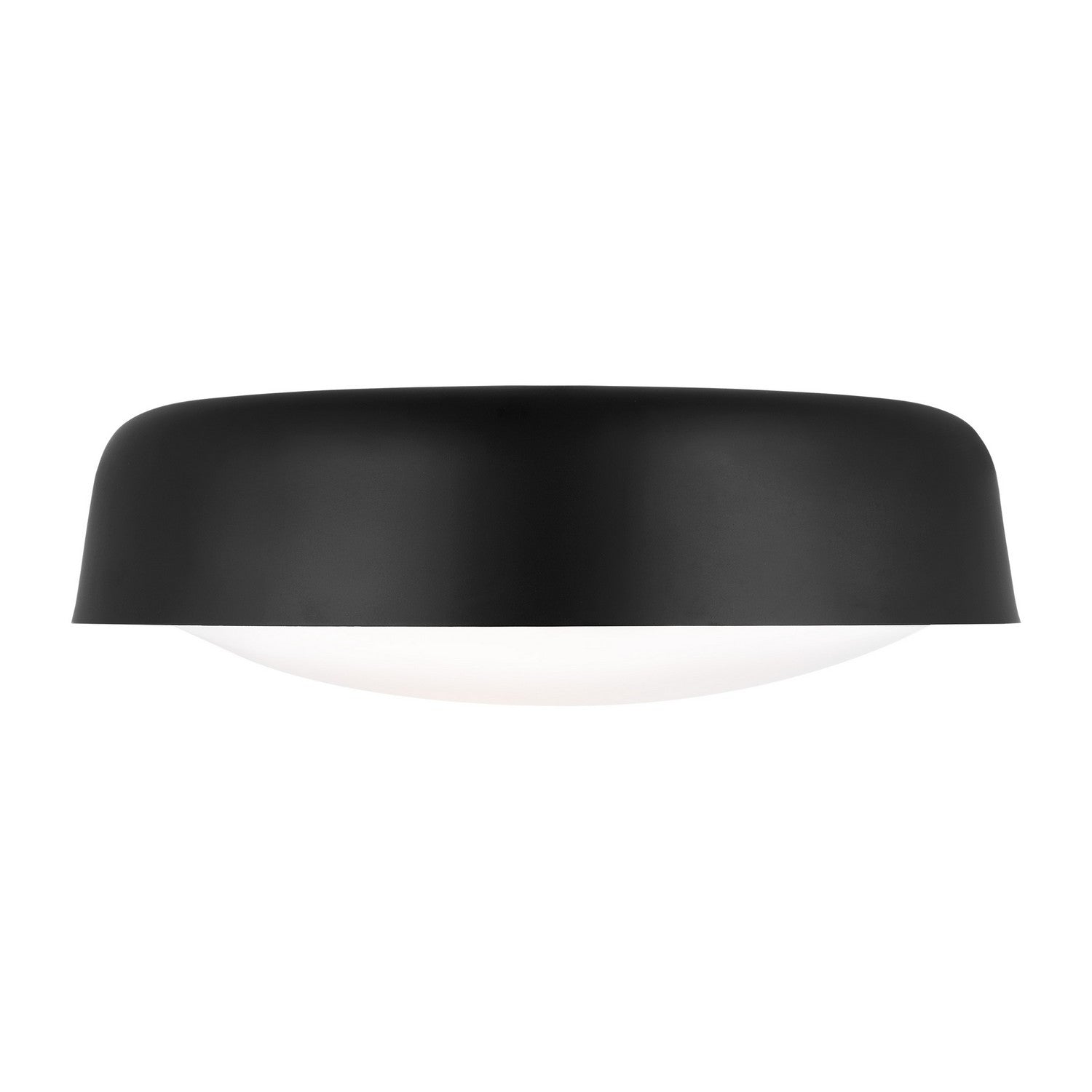 Visual Comfort Studio - KSF1102MBK - Two Light Flush Mount - Draper - Midnight Black