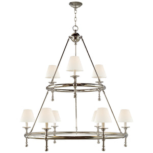 Visual Comfort Signature - SL 5813PN-L - Nine Light Chandelier - Classic - Polished Nickel