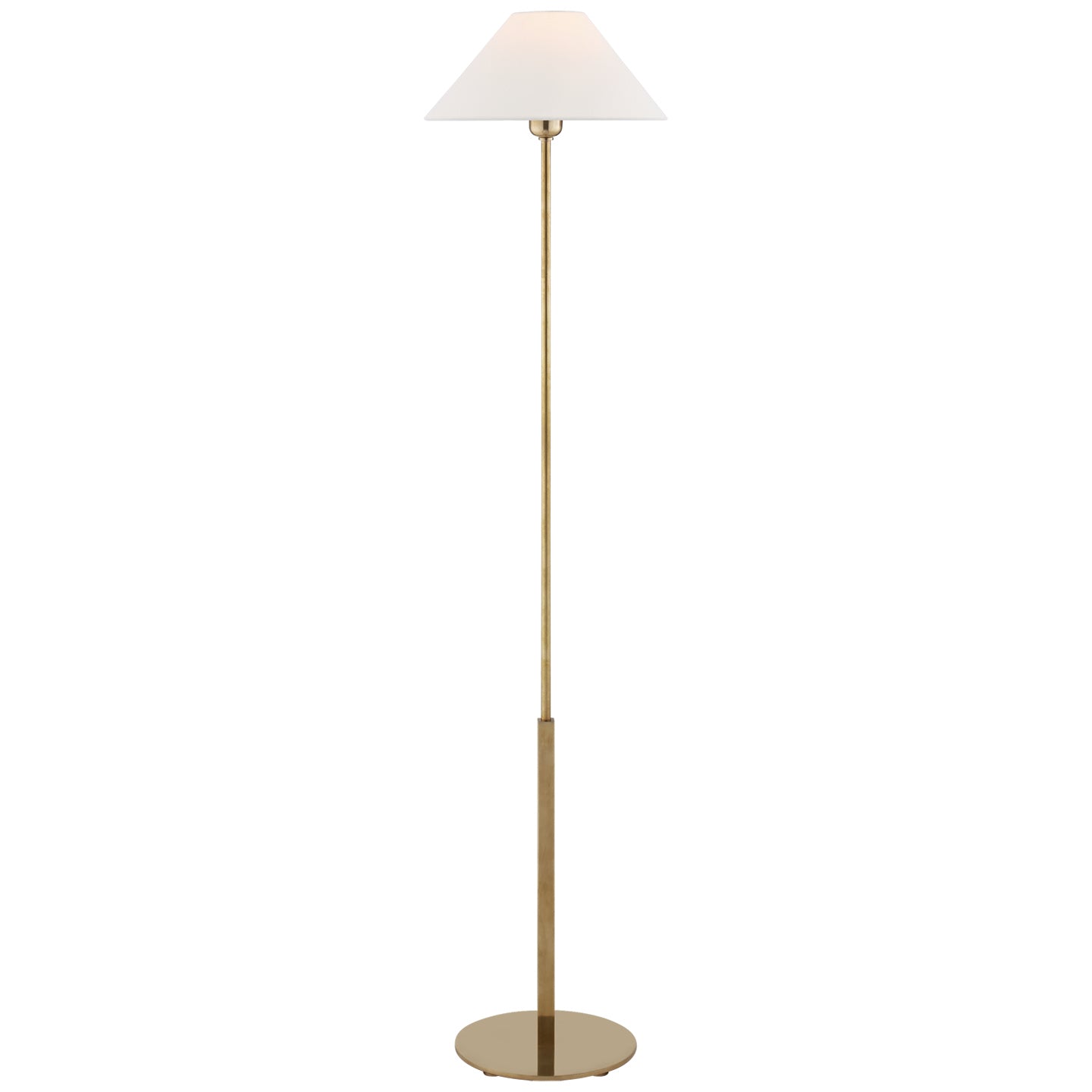 Visual Comfort Signature - SP 1022HAB-L - One Light Floor Lamp - Hackney - Hand-Rubbed Antique Brass