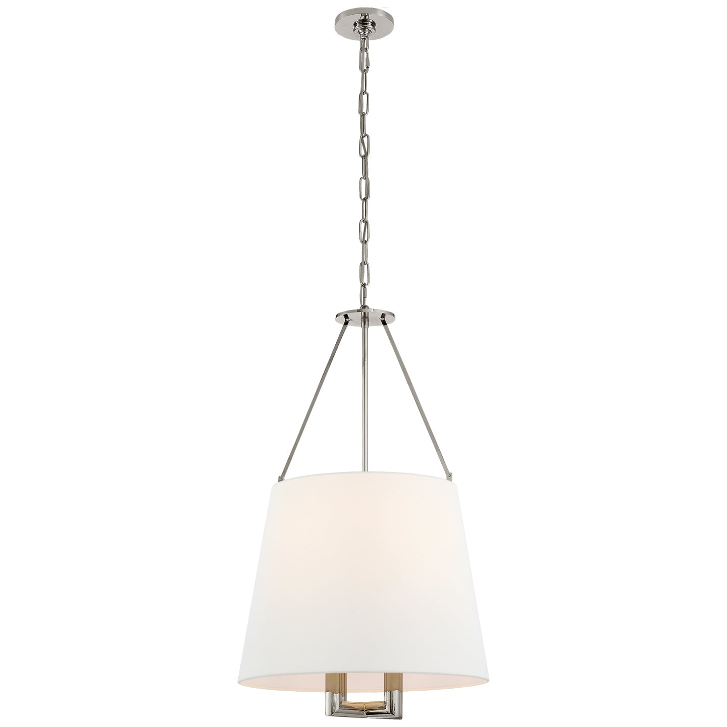 Visual Comfort Signature - SP 5020PN-L - Four Light Hanging Lantern - Dalston - Polished Nickel