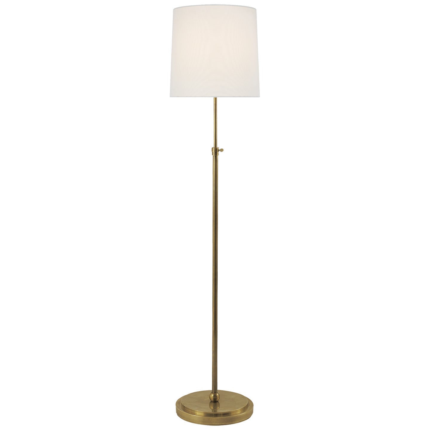 Visual Comfort Signature - TOB 1002HAB-L - One Light Floor Lamp - Bryant - Hand-Rubbed Antique Brass