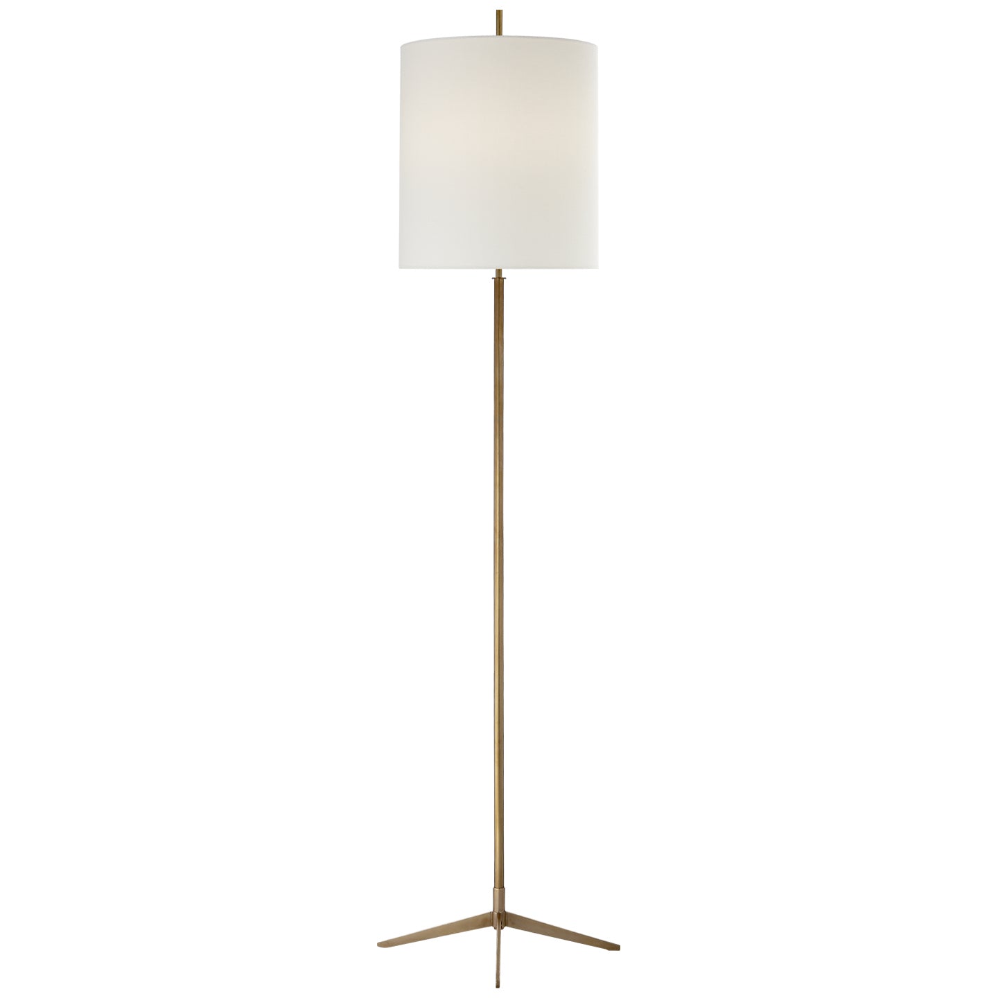 Visual Comfort Signature - TOB 1153HAB-L - Two Light Floor Lamp - Caron - Hand-Rubbed Antique Brass