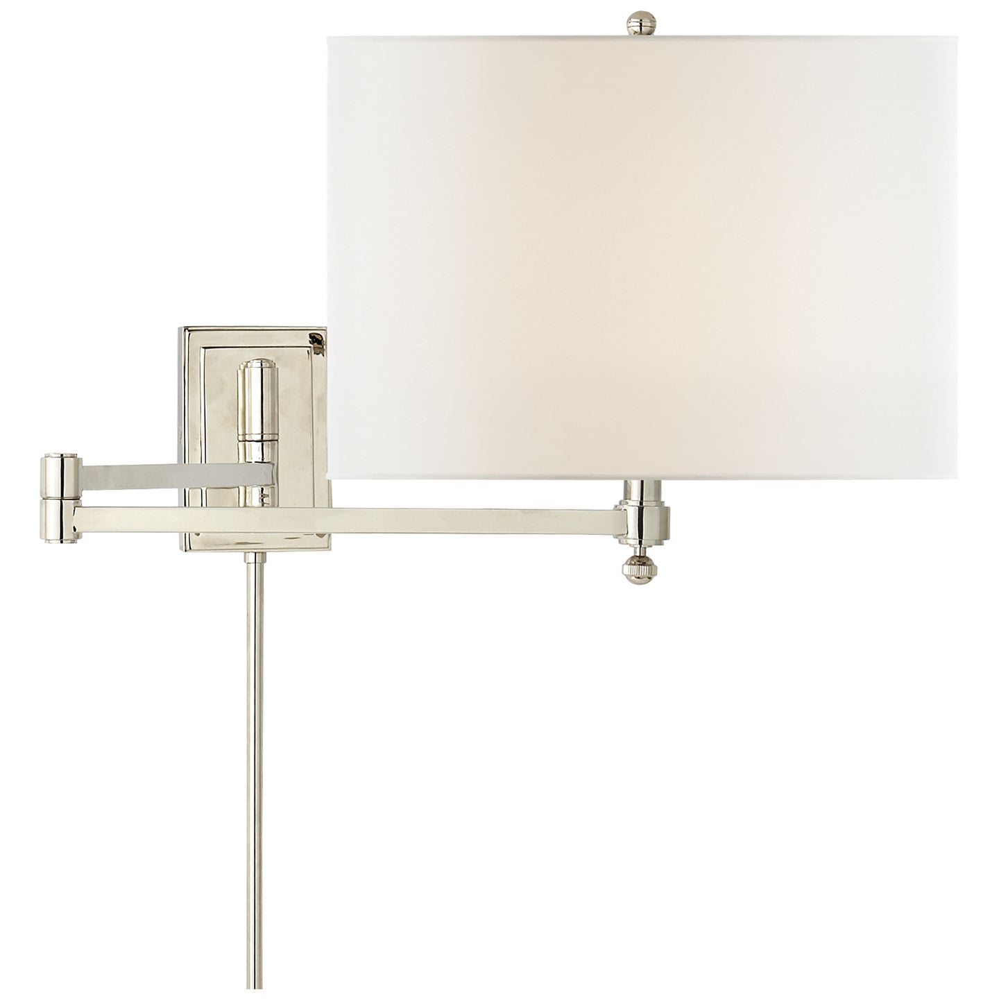 Visual Comfort Signature - TOB 2204PN-L - One Light Wall Sconce - Hudson - Polished Nickel