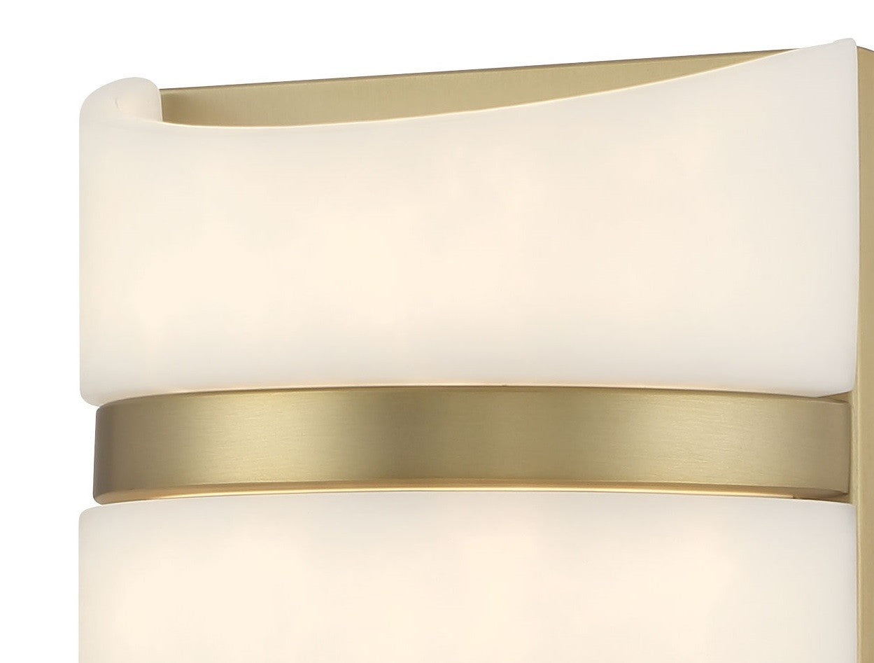Minka-Lavery - 821-695-L - LED Wall Sconce - Velaux - Soft Brass
