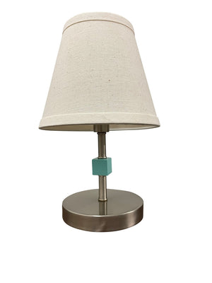 House of Troy - B203-SN/MT - One Light Accent Lamp - Bryson - Satin Nickel/Mint