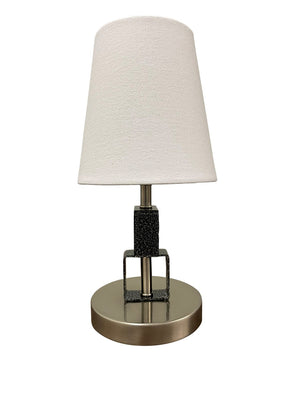 House of Troy - B208-SN/SS - One Light Accent Lamp - Bryson - Satin Nickel/Supreme Silver