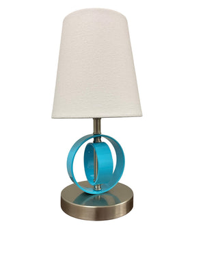 House of Troy - B209-SN/AZ - LED Accent Lamp - Bryson - Satin Nickel/Azure