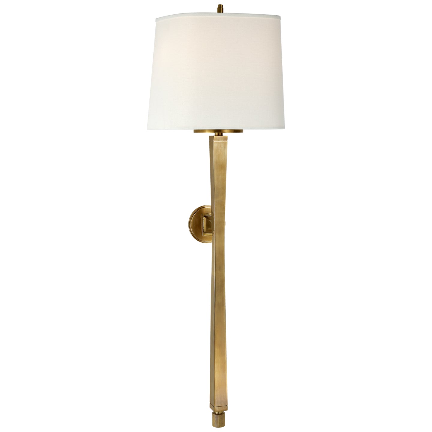 Visual Comfort Signature - TOB 2741HAB-L - Two Light Wall Sconce - Edie - Hand-Rubbed Antique Brass