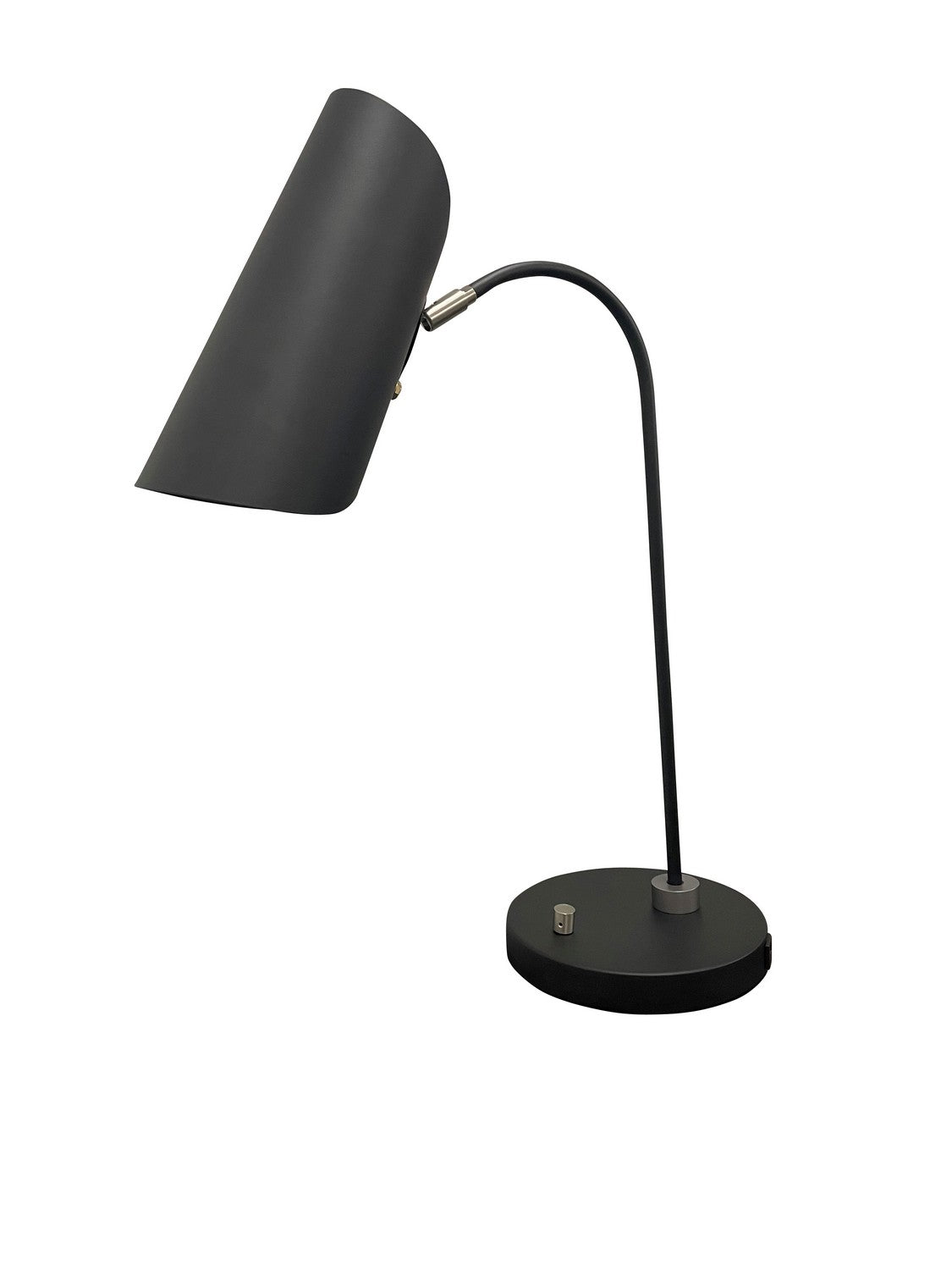 House of Troy - L350-BLKSN - One Light Table Lamp - Logan - Black/Satin Nickel