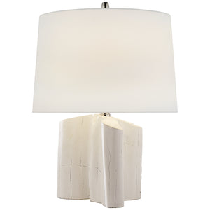 Visual Comfort Signature - TOB 3734PW-L - One Light Table Lamp - carmel - Plaster White