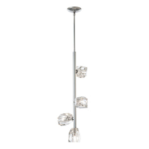 Hubbardton Forge - 131612-SKT-MULT-85-CR - Four Light Pendant - Gatsby - Sterling