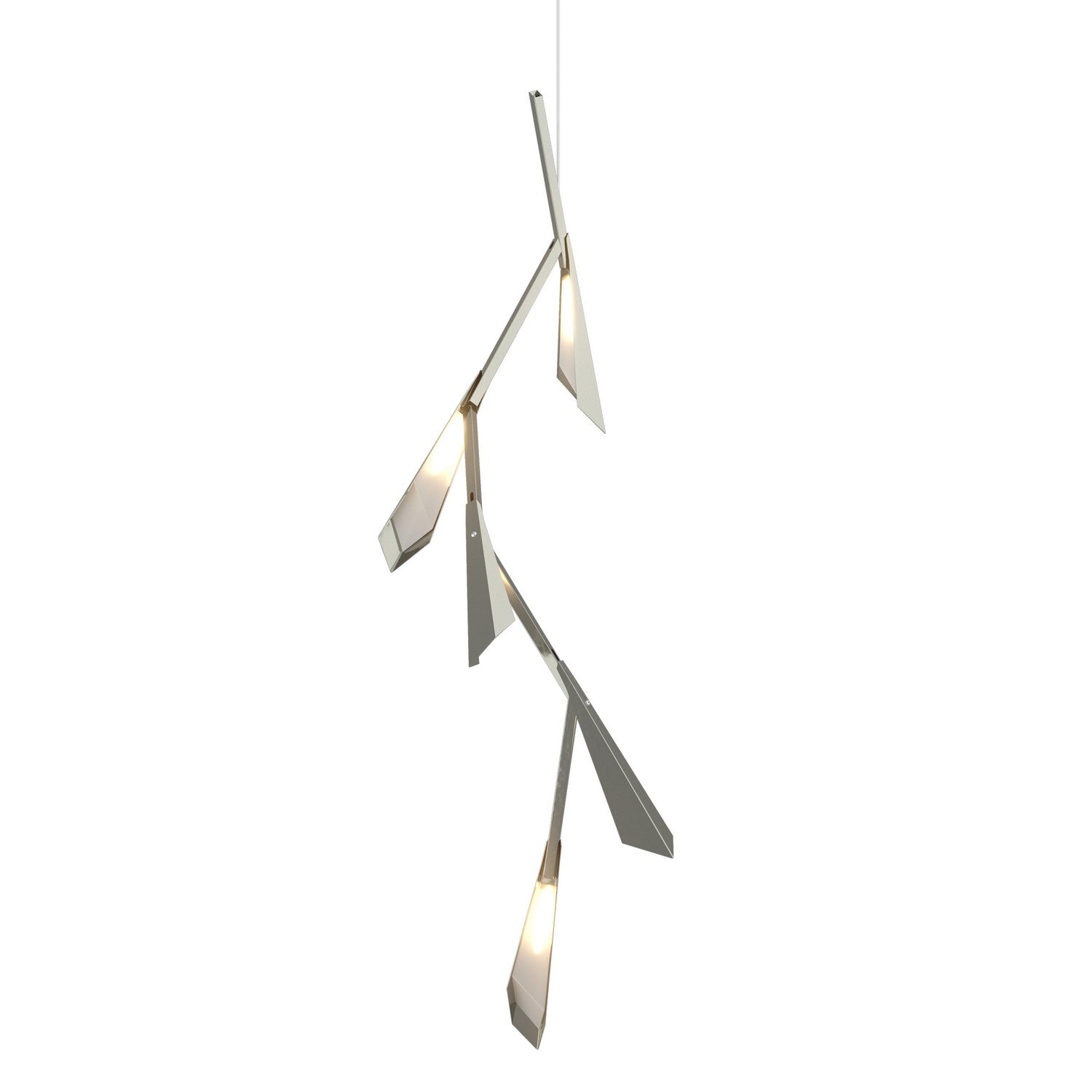 Hubbardton Forge - 135001-LED-STND-85 - LED Pendant - Quill - Sterling