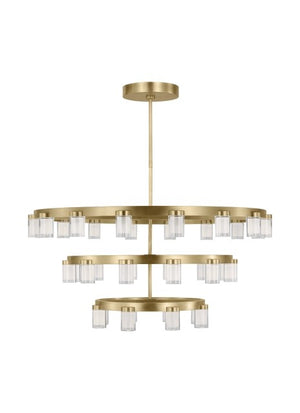 Visual Comfort Modern - KWCH19627NB - LED Chandelier - Esfera - Natural Brass