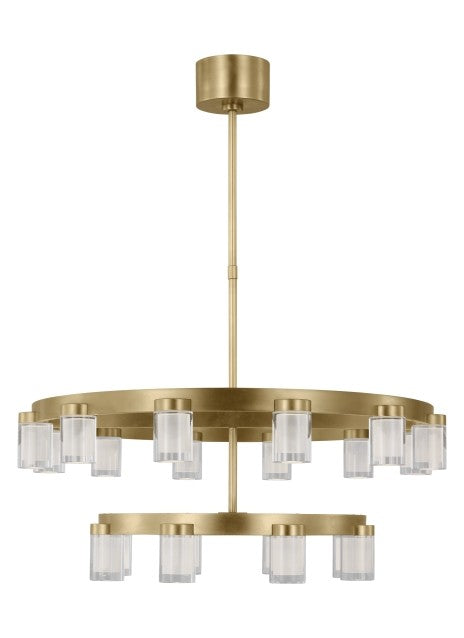 Visual Comfort Modern - KWCH19827NB - LED Chandelier - Esfera - Natural Brass