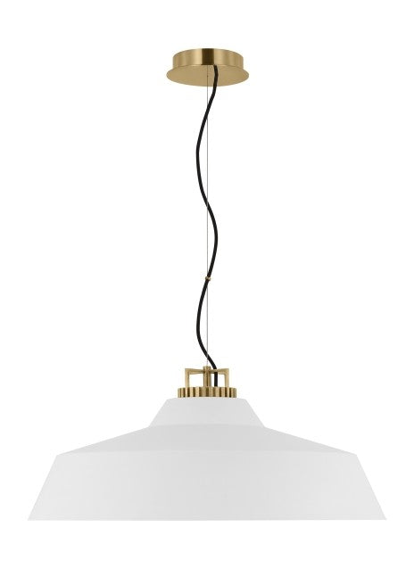 Visual Comfort Modern - SLPD13127WNB - LED Pendant - Natural Brass