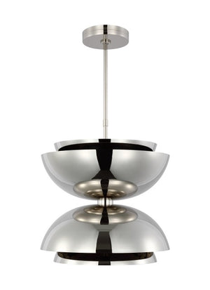 Visual Comfort Modern - SLPD13227N - LED Pendant - Shanti - Polished Nickel