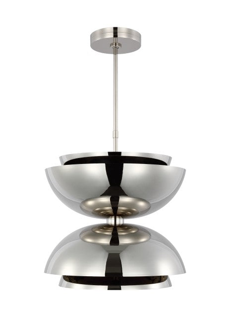 Visual Comfort Modern - SLPD13227N - LED Pendant - Shanti - Polished Nickel