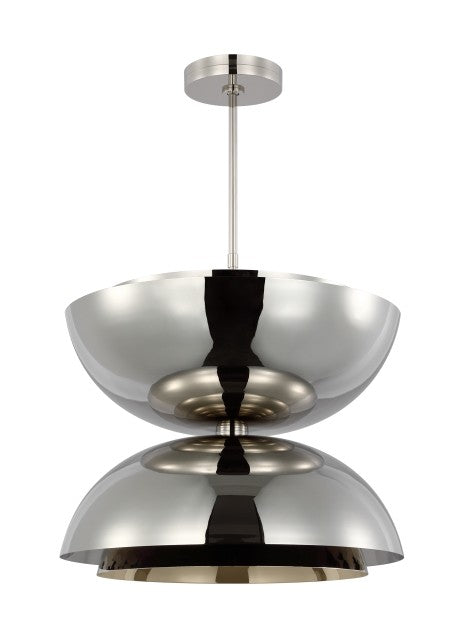 Visual Comfort Modern - SLPD13327N - LED Pendant - Shanti - Polished Nickel