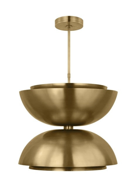 Visual Comfort Modern - SLPD13327NB - LED Pendant - Shanti - Natural Brass