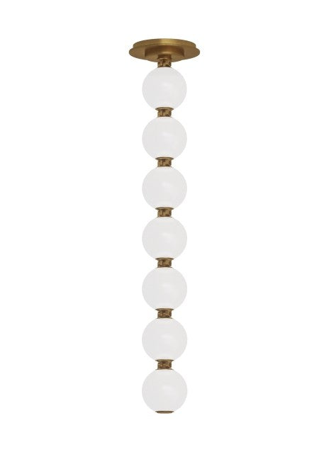 Visual Comfort Modern - SLPD22627NBR - LED Pendant - Perle - Natural Brass