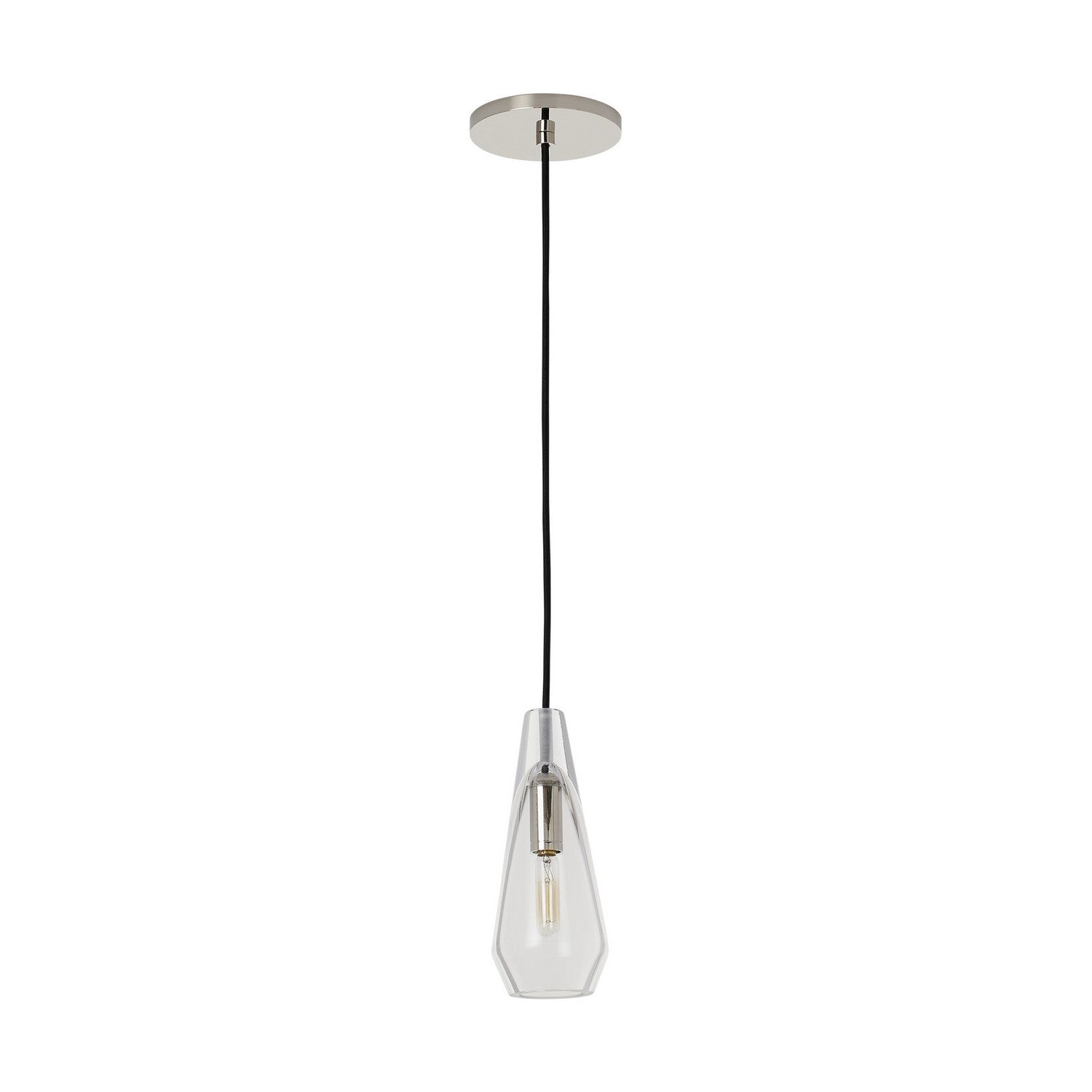 Visual Comfort Modern - SLPD280CN - One Light Pendant - Lustra - Polished Nickel