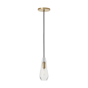 Visual Comfort Modern - SLPD280CNB - One Light Pendant - Lustra - Natural Brass