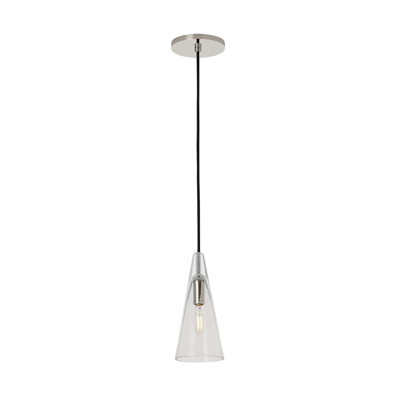 Visual Comfort Modern - SLPD281CN - One Light Pendant - Selina - Polished Nickel