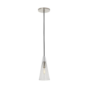 Visual Comfort Modern - SLPD281CN - One Light Pendant - Selina - Polished Nickel