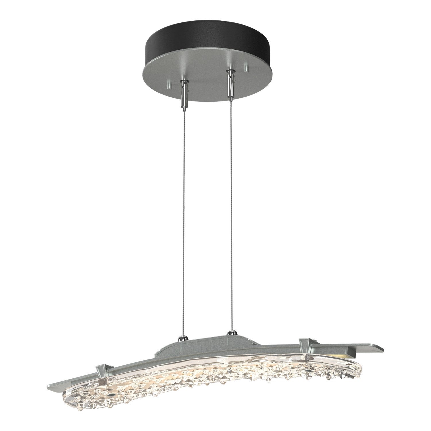 Hubbardton Forge - 137585-LED-STND-82-ZM0747 - LED Pendant - Glissade - Vintage Platinum