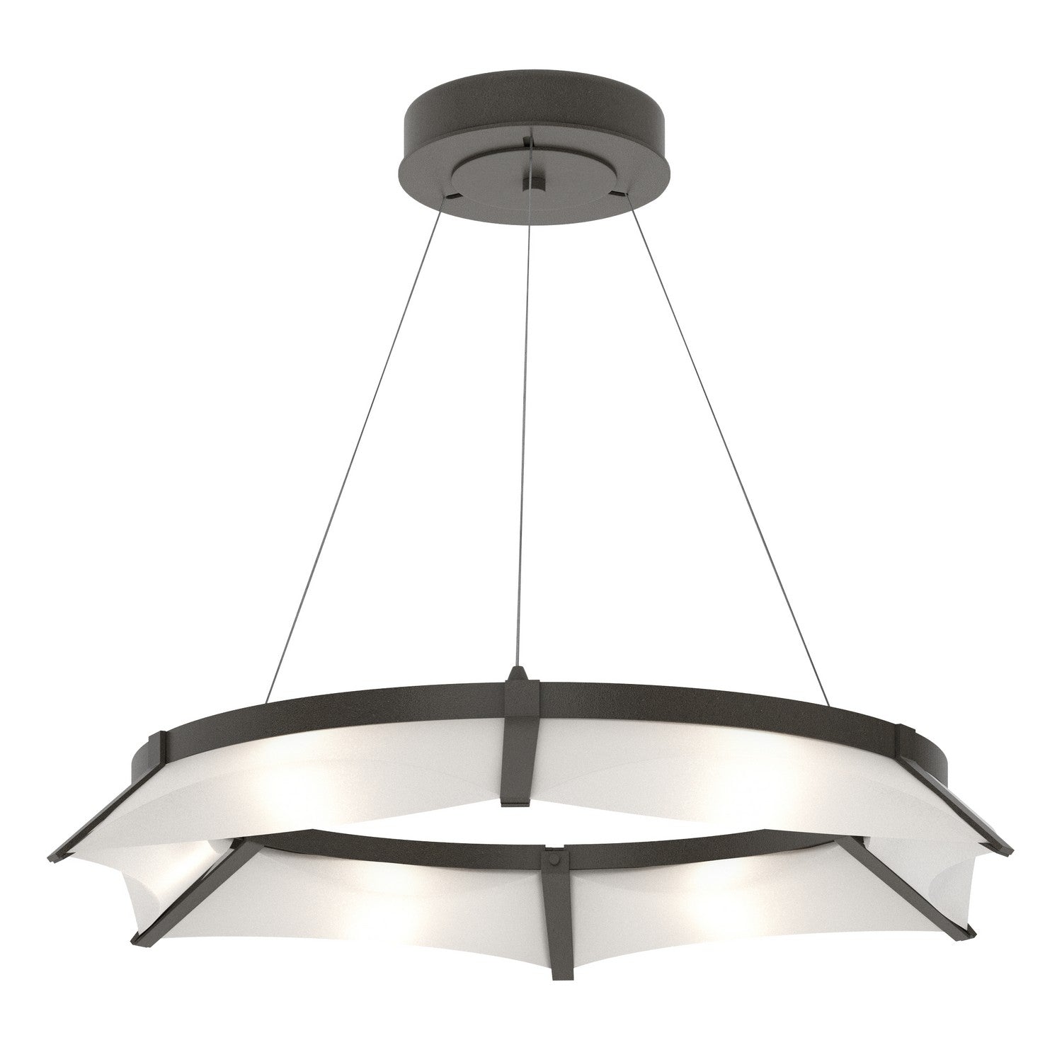 Hubbardton Forge - 138650-LED-STND-07-SH1974 - LED Pendant - Bento - Dark Smoke