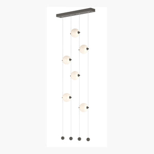 Hubbardton Forge - 139055-LED-STND-07-GG0668 - LED Pendant - Abacus - Dark Smoke