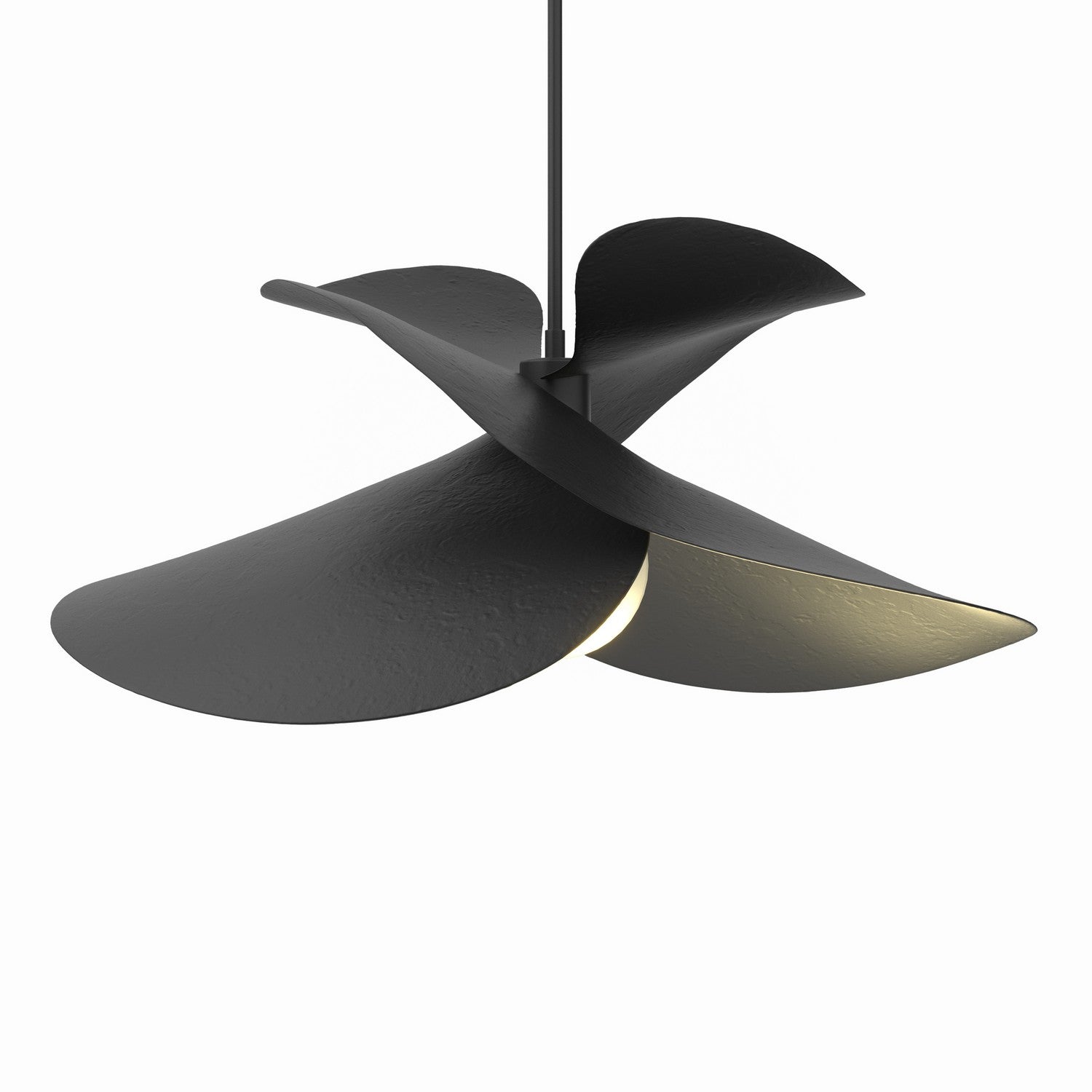 Hubbardton Forge - 139455-SKT-MULT-07 - One Light Pendant - Hibiscus - Dark Smoke