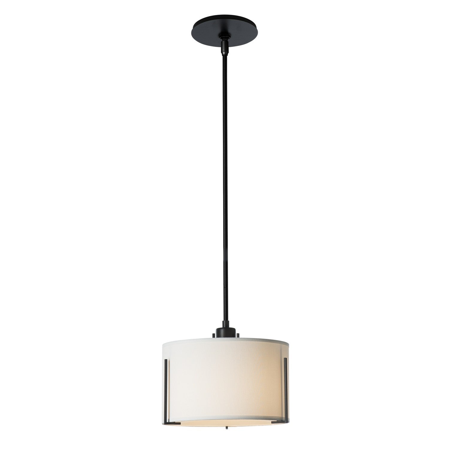 Hubbardton Forge - 139590-SKT-MULT-89-SF1099 - Exos Small Single Shade Pendant - Exos - Ink
