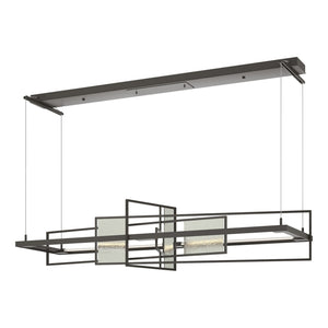 Hubbardton Forge - 139754-LED-STND-07-85 - LED Pendant - Four Seasons - Dark Smoke