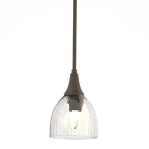 Hubbardton Forge - 182640-SKT-MULT-05-LL0001 - One Light Mini Pendant - Trumpet - Bronze