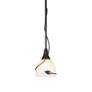 Hubbardton Forge - 182660-SKT-MULT-20-GG0001 - One Light Mini Pendant - Leaf - Natural Iron