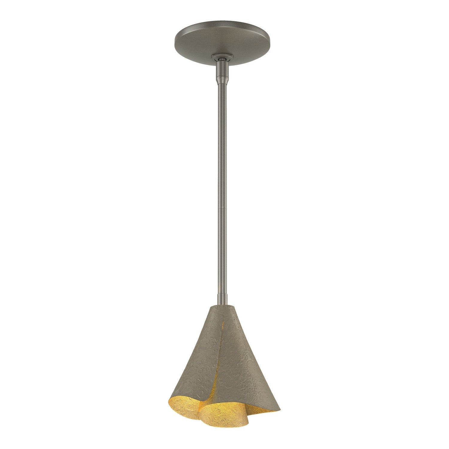 Hubbardton Forge - 184500-SKT-MULT-07 - Mobius Steel Shade Mini Pendant - Mobius - Dark Smoke