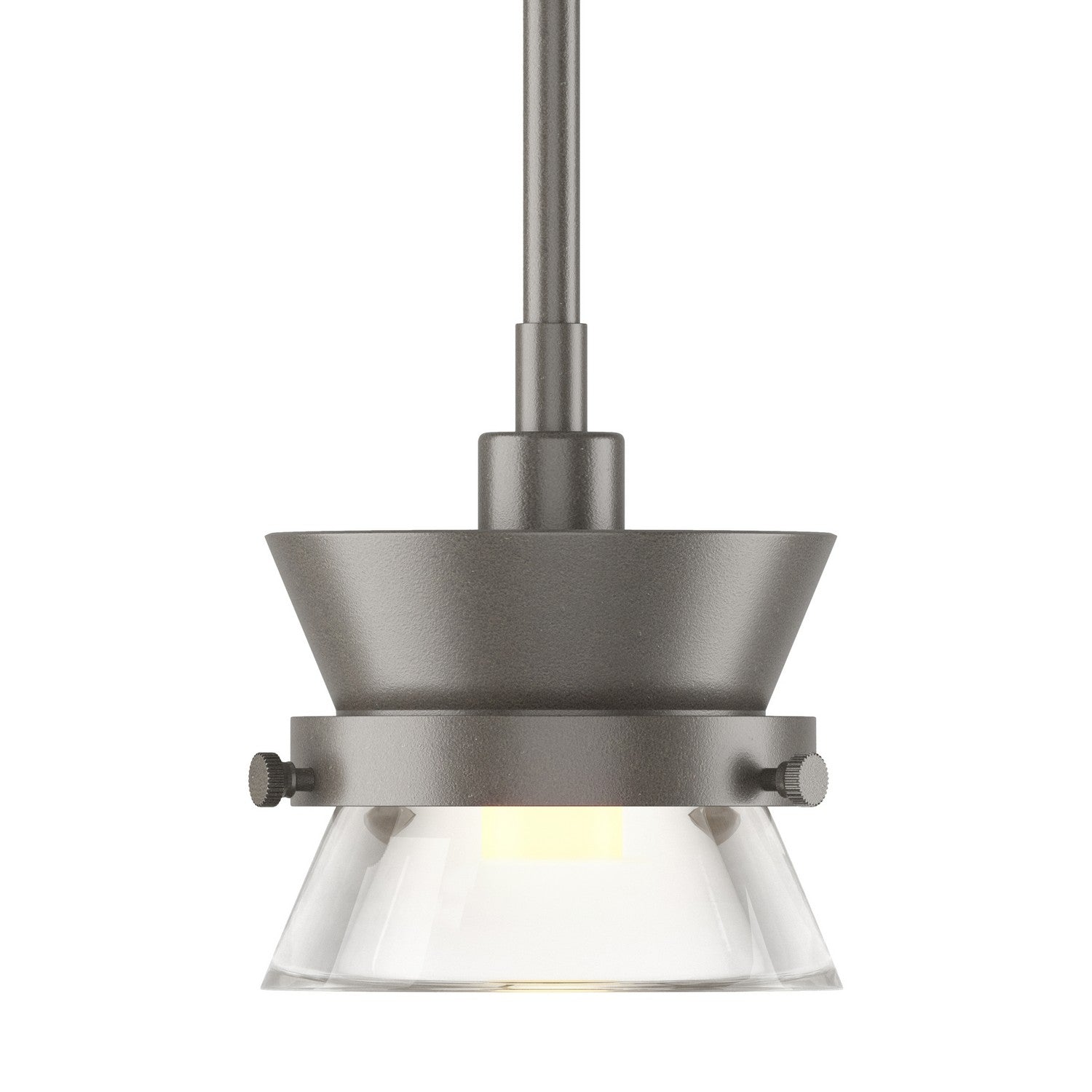 Hubbardton Forge - 187250-SKT-MULT-07-ZM0378 - One Light Mini Pendant - Apparatus - Dark Smoke