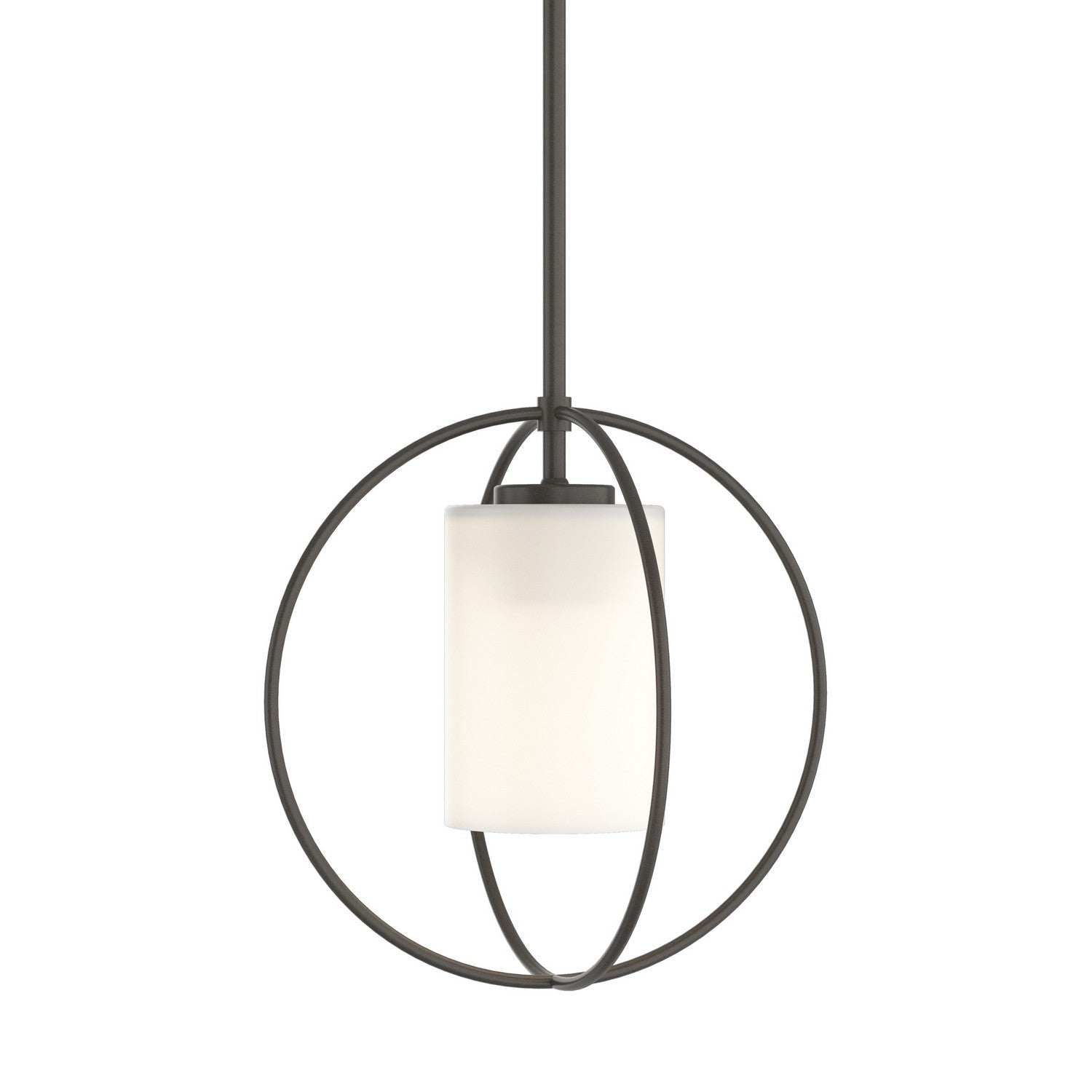 Hubbardton Forge - 187440-SKT-MULT-07-GG0160 - Rhythm Mini Pendant - Interlude - Dark Smoke